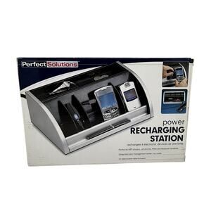 Perfect Solution Recharging Power Station 4 Ports Charging Cable - New Old Stock